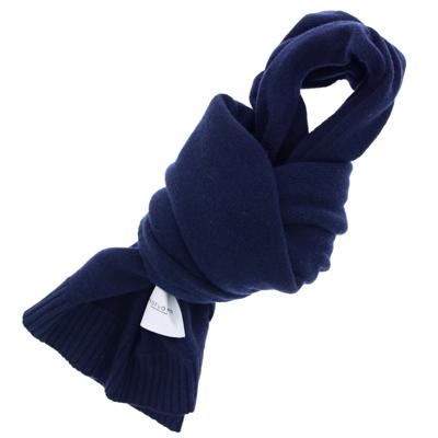 Profuomo Sjaal Blauw Tricot