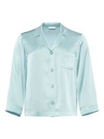 ERES Convive silk pyjama shirt - Bleu