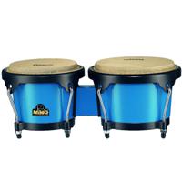 Nino Percussion NINO17B-BK 6.5 en 7.5 inch bongo blauw - thumbnail