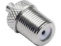BKL Electronic 0416301 0416301 MCX-adapter MCX-stekker - F-bus 1 stuk(s)