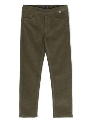 Il Gufo Ribfluwelen broek - Groen