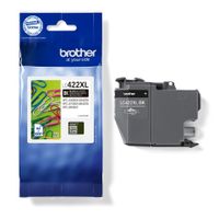 Brother LC-422XLBK inktcartridge 1 stuk(s) Origineel Hoog (XL) rendement Zwart - thumbnail