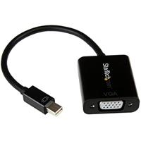 StarTech.com Adaptateur mDP vers VGA - DisplayPort 1.2 - 1080p - Adaptateur Convertisseur d'Écran Mini DisplayPort vers VGA - mDP 1.2 vers VGA - Compatible Thunderbolt (MDP2VGA2)