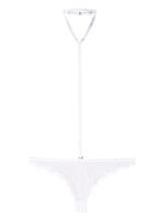 Maison Close culotte Accroche Cœur - Blanc