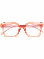 Kuboraum lunettes de vue à monture transparente - Orange - thumbnail