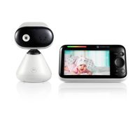 Motorola Baby Monitor met Camera 230V PIP1500 5"" - Tweewegcommunicatie - Infrarood Nachtvisie - 300 M bereik - Wit