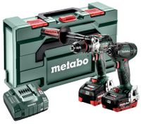 Metabo Accu Combo Set 2.1.15 | 18 V | SBLTXBL + SSDBL | 2x LiHD 5,5Ah, ASC 145 | In Metabox - 685184000 - thumbnail