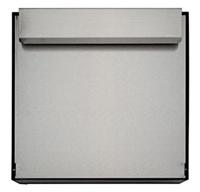 Perel brievenbus Palermo 35 x 35 cm RVS