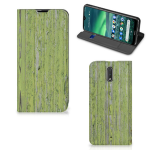 Nokia 2.3 Book Wallet Case Green Wood