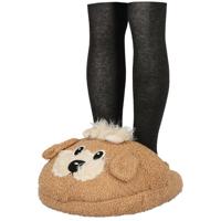 Grote voetenwarmer slof Terrier hond one size 30 x 27 cm One size  -