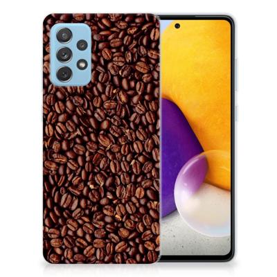 Samsung Galaxy A72 Siliconen Case Koffiebonen