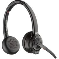 HP Poly Savi 8220 Headset Draadloos Hoofdband Kantoor/callcenter Bluetooth Oplaadhouder Zwart - thumbnail