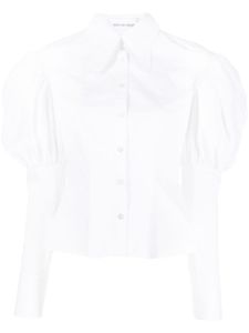 Viktor & Rolf chemise à manches bouffantes - Blanc