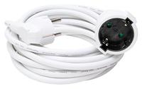 Kopp 143301011 Verlengstuk geaarde contacten, 5 m, wit