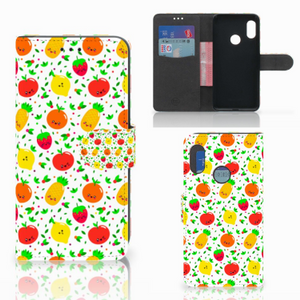 Xiaomi Mi A2 Lite Book Cover Fruits