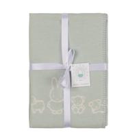 Briljant Baby Nijntje Grass baby ledikantdeken 100x150 cm groen