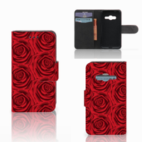 Samsung Galaxy Trend 2 Hoesje Red Roses