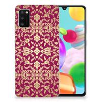 Siliconen Hoesje Samsung Galaxy A41 Barok Pink