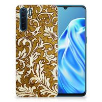 Siliconen Hoesje OPPO A91 Barok Goud