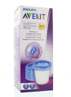 Philips AVENT 180 ml, 5 stuks, bewaarbeker voor moedermelk - thumbnail