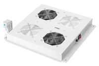 Digitus DN-19 FAN-2-N 19 inch 2 x Ventilator voor patchkast Grijs-wit (RAL 7035) - thumbnail