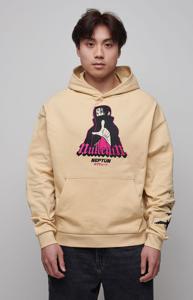 Naruto Shippuden Hooded Sweater Graphic Purple Size L