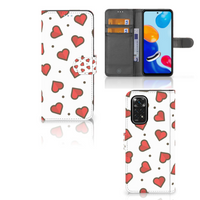 Xiaomi Redmi Note 11/11S Telefoon Hoesje Hearts - thumbnail