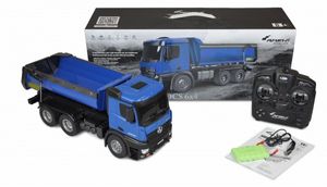 Amewi Mercedes Arocs License Dump Truck radiografisch bestuurbaar model Kiepwagen Elektromotor 1:14