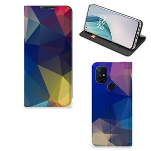 OnePlus Nord N10 5G Stand Case Polygon Dark