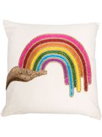 Jonathan Adler coussin Rainbow Hand à perles - Tons neutres - thumbnail