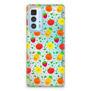 Motorola Edge 20 Pro Siliconen Case Fruits