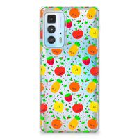 Motorola Edge 20 Pro Siliconen Case Fruits - thumbnail