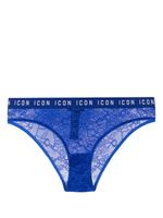 DSQUARED2 culotte Be Icon en dentelle - Bleu