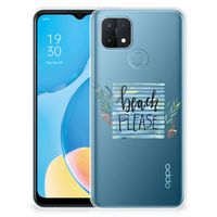 OPPO A15 Telefoonhoesje met Naam Boho Beach - thumbnail