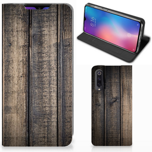 Xiaomi Mi 9 Book Wallet Case Steigerhout