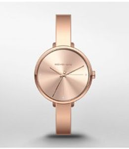 Horlogeband Michael Kors MK4380 Staal Rosé 10mm