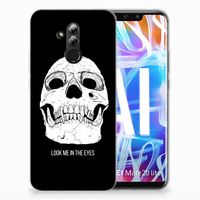 Silicone Back Case Huawei Mate 20 Lite Skull Eyes