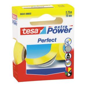 tesa PERFECT 56341-00030-03 Textieltape tesa extra Power Geel (l x b) 2.75 m x 19 mm 1 stuk(s)