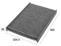 Interieurfilter CLIMFILTER SUPREME VALEO, u.a. für Audi, Seat