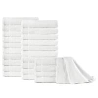 vidaXL Handdoeken 25 st 350 g/m² 50x100 cm katoen wit