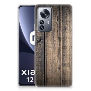 Xiaomi 12 Pro Bumper Hoesje Steigerhout