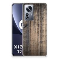 Xiaomi 12 Pro Bumper Hoesje Steigerhout - thumbnail