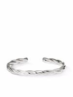 David Yurman bracelet torque torsadé 6 mm en chaîne - Argent