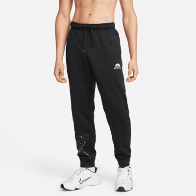 Nike Trainingsbroek Therma-FIT Fleece - Zwart/Wit Nike Trainingsbroek Therma-FIT Fleece - Zwart/Wit