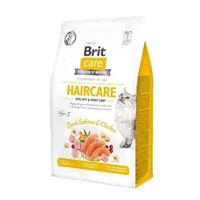 VAFO PRAHA s.r.o. Brit Care Cat Haircare natvoer voor katten, 400 g Sano en Shiny Coat GF