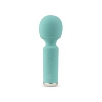 Mini Vibe Wand Vibrator - Aqua