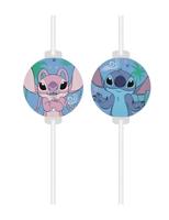 DEGUISE TOI - 4 Stitch rietjes met papieren medaillon