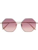 Linda Farrow lunettes de soleil à monture géométrique - Rose - thumbnail