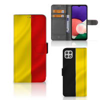 Samsung Galaxy A22 5G Bookstyle Case Belgische Vlag