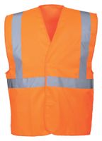 Veiligheidsvest Portwest C472 fluor oranje L / XL